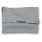 Paturica Pentru Copii Tricotata Din Bumbac, Pure Gri 110x72 Cm, Amy Pjb806291
