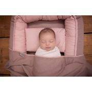 Amy - Paturica Pure Tricotata Din Bumbac, 110x72 Cm, Rose Pjb806307