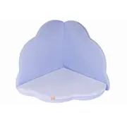 Saltea Norisor Pentru Joaca Din Spuma, Catifea Blue, 160x160cm Pjbmata020