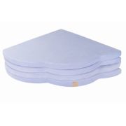 Saltea Norisor Pentru Joaca Din Spuma, Catifea Blue, 160x160cm Pjbmata020