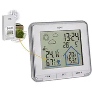 Statie meteo wireless LIFE TFA 35.1153.02, cu transmitator wireless extern inclus, alba
