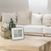 Statie meteo wireless LIFE TFA 35.1153.02, cu transmitator wireless extern inclus, alba