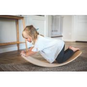 Balance Board - Placa De Echilibru Din Lemn Natur Pentru Copii, Meowbaby Pjb89941