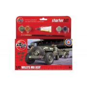 Kit constructie Airfix Jeep Willys MB  - SOLAF55117