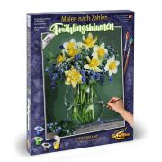 KIT PICTURA PE NUMERE SCHIPPER BUCHET CU FLORI DE PRIMAVARA VIV609130789