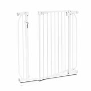 Lionelo - Poarta siguranta Truus Slim LED, White BYNLO-TRUUS_SLIM_LED_WHITE