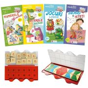 Set joc educativ LUK, varsta 6 ani, Matematica, limba romana, logica si creativitate Editura Kreativ EK6152 BBJEK6152_Initiala
