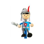 Creion cu figurina lemn Cavaler Fiesta Crafts FCP-5033 BBJFCP-5033_Initiala