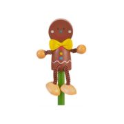 Creion cu figurina lemn Om Turta Dulce Fiesta Crafts FCP-5186 BBJFCP-5186_Initiala