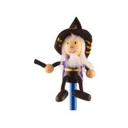 Creion cu figurina lemn Vrajitor  Fiesta Crafts FCP-5006 BBJFCP-5006_Initiala