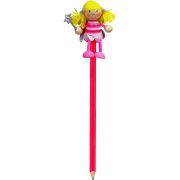 Creion cu figurina lemn Zana Fiesta Crafts FCP-5007 BBJFCP-5007_Initiala