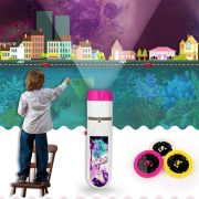 Lanterna proiector cu 3 diapozitive Unicorni Bambinice BN020 BBJBN020_Initiala