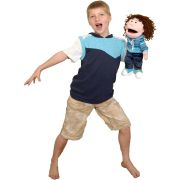 Marioneta de mana Baiat Fiesta Crafts FCT-2419 BBJFCT-2419_Initiala