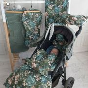 MimiNu - Sac de iarna universal, pentru carucior, scaun auto, saniuta, Forest friends Beige/Velvet Grey BYN6426972005302