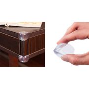 Set 4 aparatori din silicon pentru colturi Iso Trade MY6698 BBJMY6698_Transparent