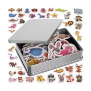 Set 42 magnetei pentru frigider cu animale Iso Trade MY17484 BBJMY17484_Initiala