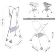 Suport cu Picioare Cadita Camele'o - Light Mist ERFB920368