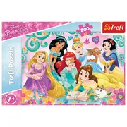 PUZZLE TREFL 200 PRINTESELE DISNEY INTR-O SEARA DE POVESTE VIV13268