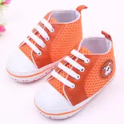 Tenisi orange - White dog - MD1647-1-rn.3-6 luni