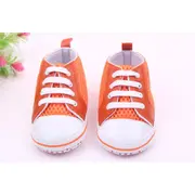 Tenisi orange - White dog - MD1647-1-rn.3-6 luni