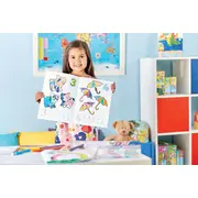 Carte de colorat cu activitati in limba engleza si abtibilduri 1 - 20 - ORCB08