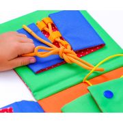 Joc de indemanare Carte Senzoriala Busy Board  Roter Kafer RZ2001-02 BBJRZ2001-02_Initiala
