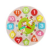 Puzzle din lemn Ceas Iso Trade MY17518 BBJMY17518_Initiala
