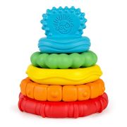Baby Einstein - Jucarie multisenzoriala si de dentitie Stacking Teether BBB12356