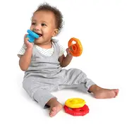 Baby Einstein - Jucarie multisenzoriala si de dentitie Stacking Teether BBB12356