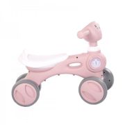 Bicicleta cu 4 roti roz Bo Jungle pentru copii cu lumini si sunete - SOLBJB920040
