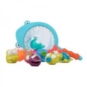 Set jucarii de baie cu plasa de pescuit Bo Jungle - SOLBJB900700