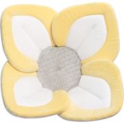 Cadita de plus si salteluta de joaca Lotus BloomingBath BB105L BBJBB105L_Galben/Alb/Gri Deschis