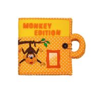 Carticica cu activitati Piqipi - Quiet book Monkey Edition - SOLPIQ9495