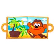 Carticica cu activitati Piqipi - Quiet book Monkey Edition - SOLPIQ9495