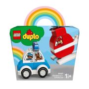 LEGO DUPLO  ELICOPTER DE POMPIERI SI MASINA DE POLITIE 10957 VIVLEGO10957