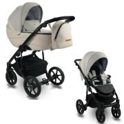 Carucior copii 2 in 1, reversibil, 0-36 luni, Bexa Ideal 2020 Beige Marble PJBideal2020-ID07D