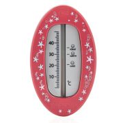 Termometru de baie oval red-berry Reer 24114