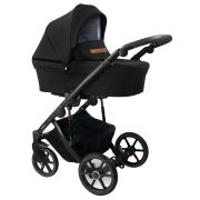 Carucior copii 3 in 1, reversibil, 0-36 luni, Bexa Line Black PJBL6