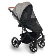 Carucior copii 3 in 1, reversibil, 0-36 luni, Bexa Line Black PJBL6