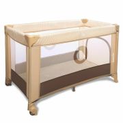 Lionelo - patut pliant stefi, 120x60 cm, beige - chocolate bynlo-stefi_beige_chocolate