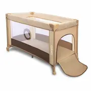 Lionelo - patut pliant stefi, 120x60 cm, beige - chocolate bynlo-stefi_beige_chocolate