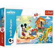 PUZZLE TREFL 60 DISTRACTIE PE PLAJA CU MICKEY MOUSE VIV17359