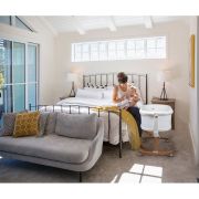 BabyGo - Patut co-sleeper 2 in 1 Amila, Creme BBBBGO-4151