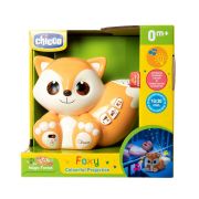 Jucarie Chicco 2 in 1 pentru carucior si lampa de veghe Vulpita Foxy, 0 luni+ - CHC10064-1