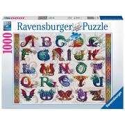PUZZLE ALFABET DRAGON, 1000 PIESE - ARTRVSPA16814