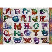 PUZZLE ALFABET DRAGON, 1000 PIESE - ARTRVSPA16814