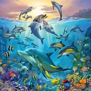 PUZZLE LUMEA SUBACVATICA, 3x49 PIESE - ARTRVSPC05149
