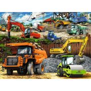 PUZZLE VEHICULE DE CONSTRUCTII, 100 PIESE - ARTRVSPC12973