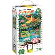 Puzzle Dinozauri 60 piese, 48x68cm Banana Panda BP49112 BBJBP49112_Initiala
