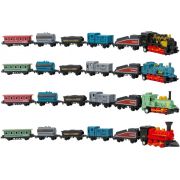 Set trenulet scara 1:110 cu 5 vagoane cu pullback Globo - SOLGL39726